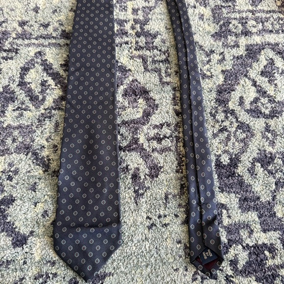 Polo Ralph Lauren Other - Polo Ralph Lauren Men’s 100% Silk Black Formal Tie with Green and Red Florals